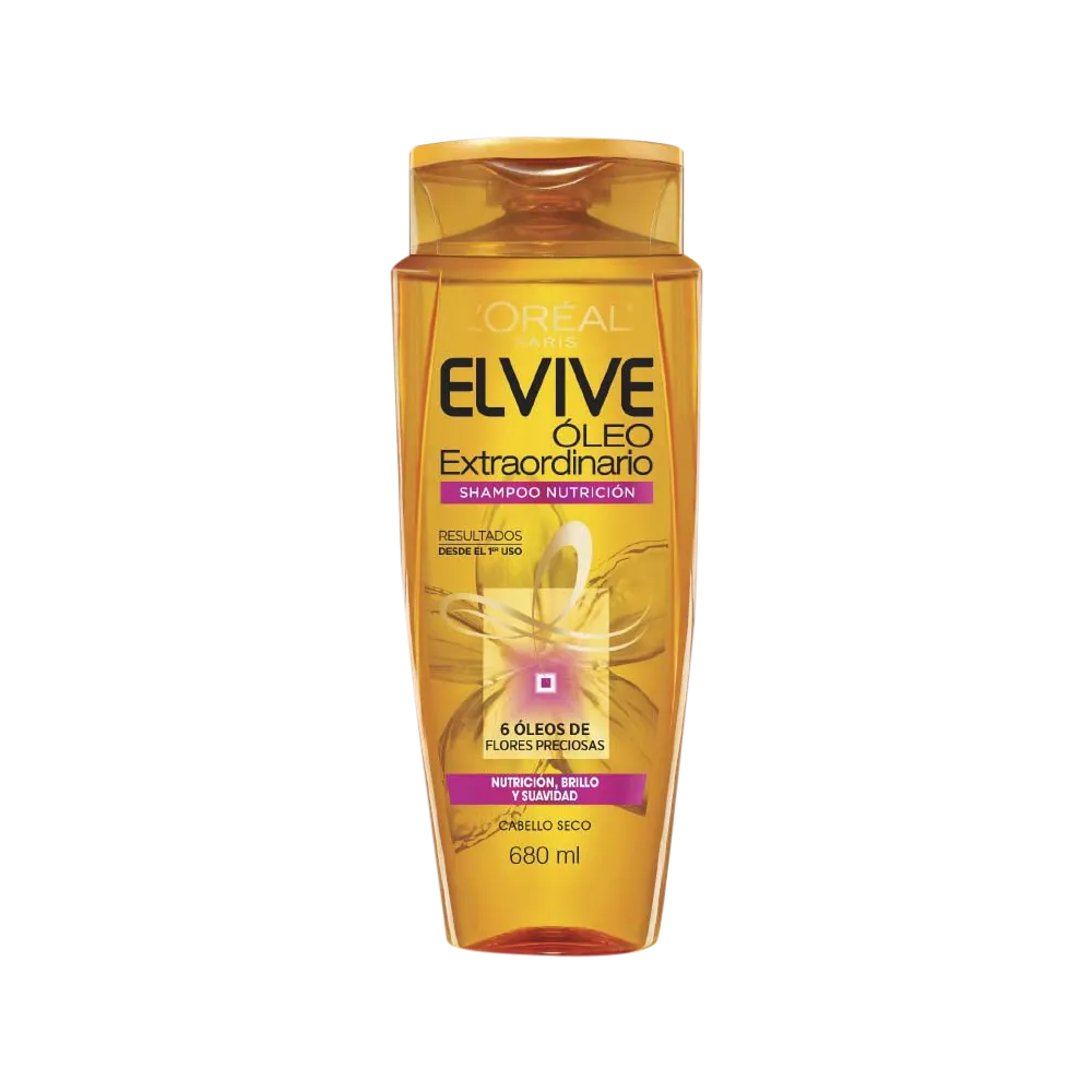 Shampoo Oleo Extraordinario Elvive 680 Ml