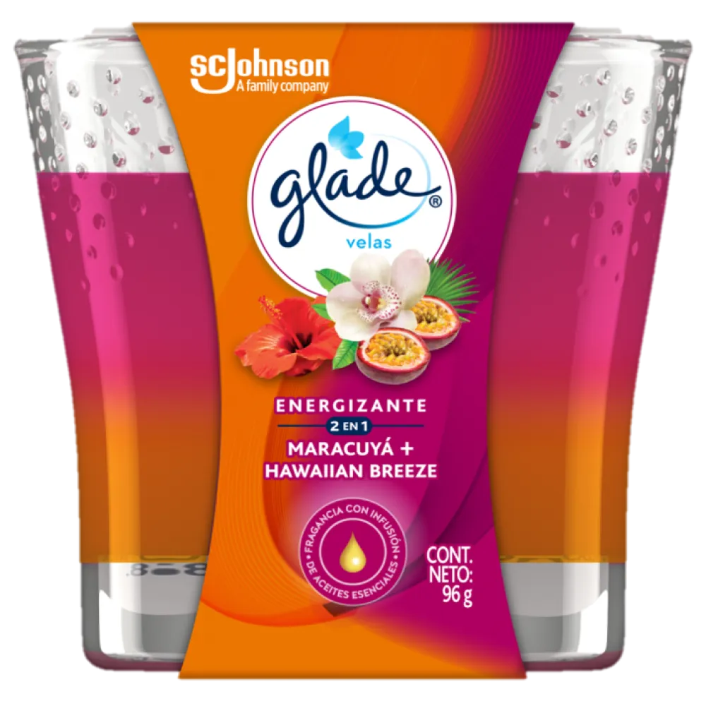 Vela Aromatica Maracuya Glade 1 Pza
