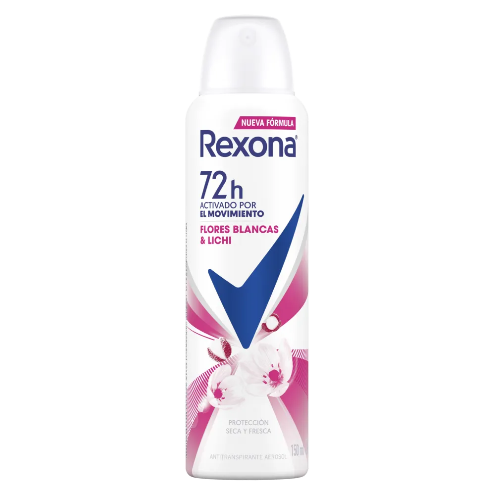 Antitranspirante Aerosol Flores Blancas & Lic Rexona 150 Ml