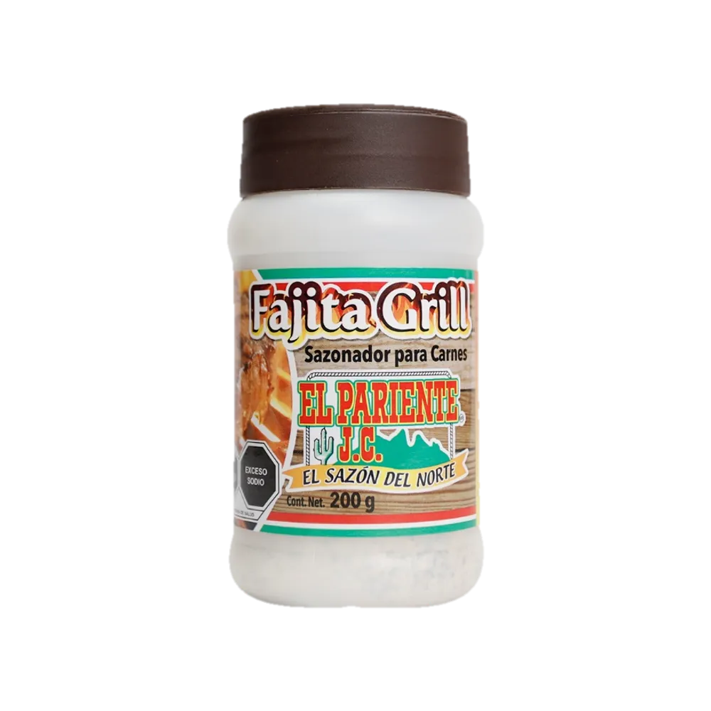 Sazonador Fajita Grill Bote El Pariente 200 Gr