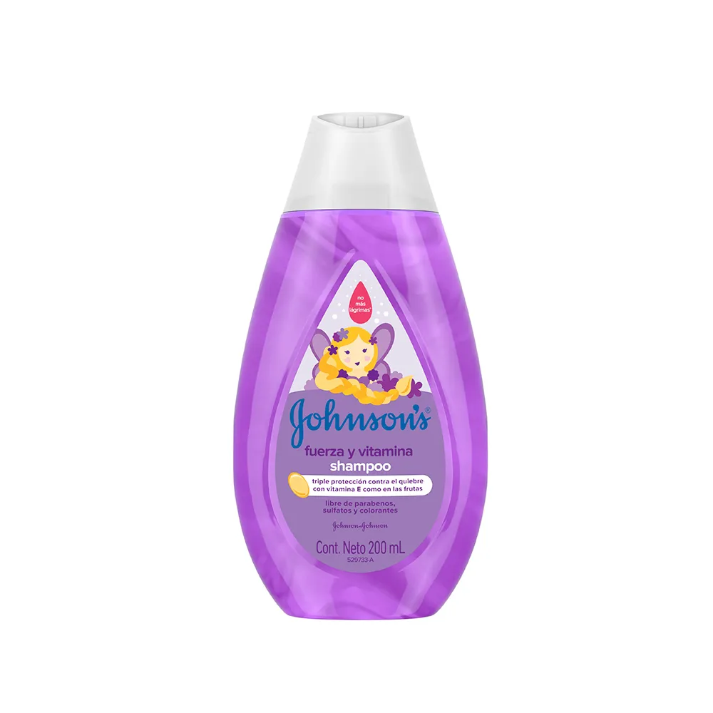 Shampoo johnsons baby fuerza y vitaminas   200 Ml