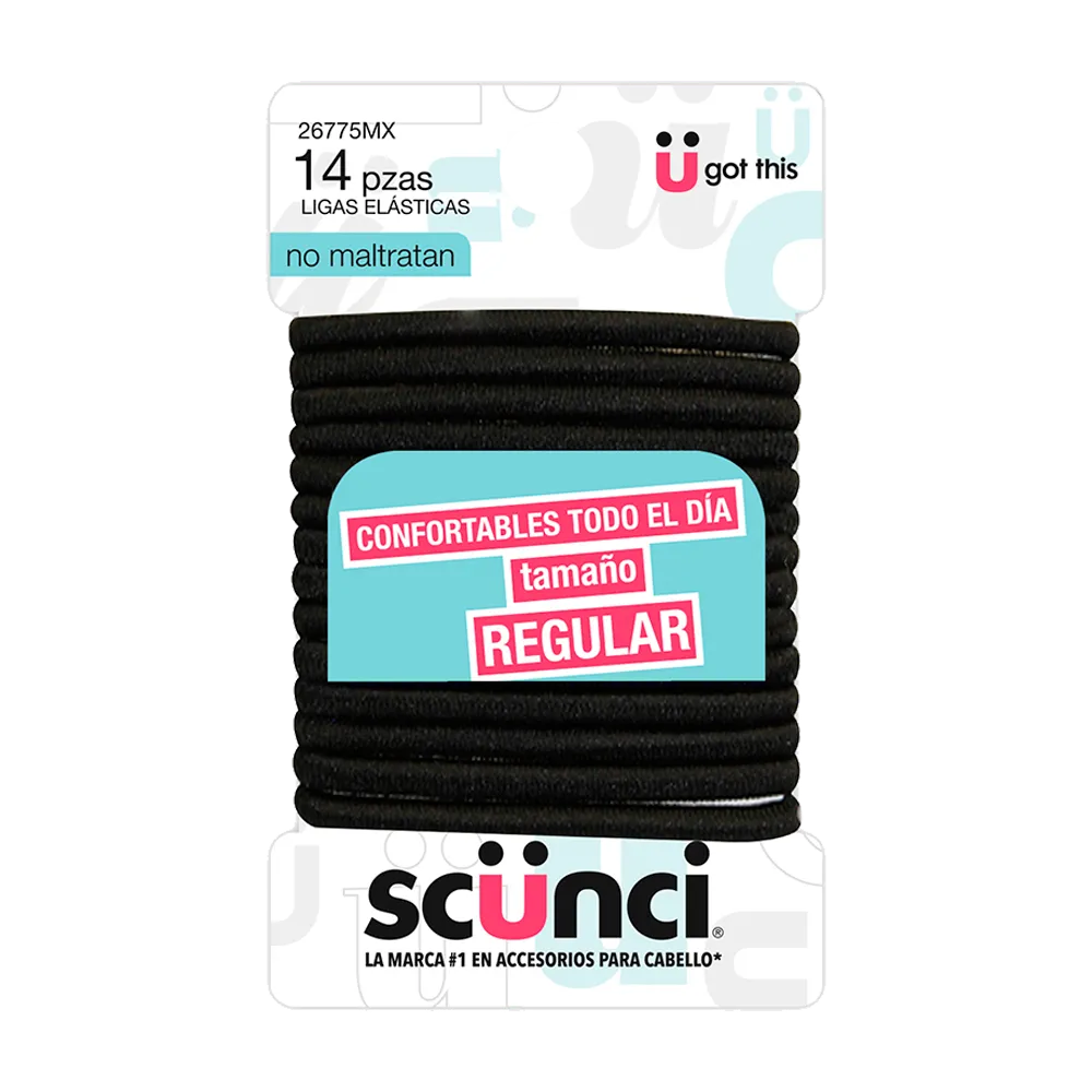 Liga Negra Scunci 14 Pza