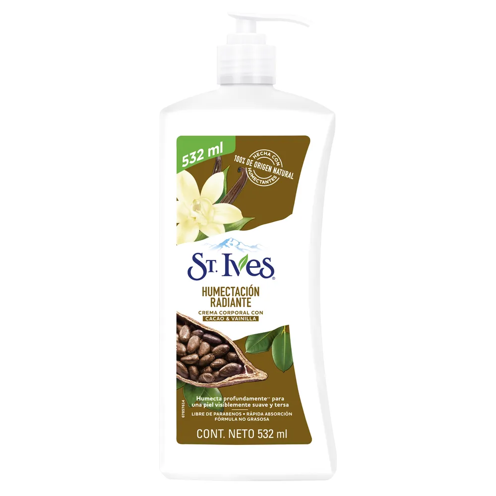 Crema Liquida Cacao Y Vainilla St. Ives 532 Ml