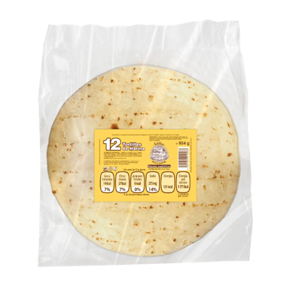 Tortilla De Harina Del Barrio 504 g