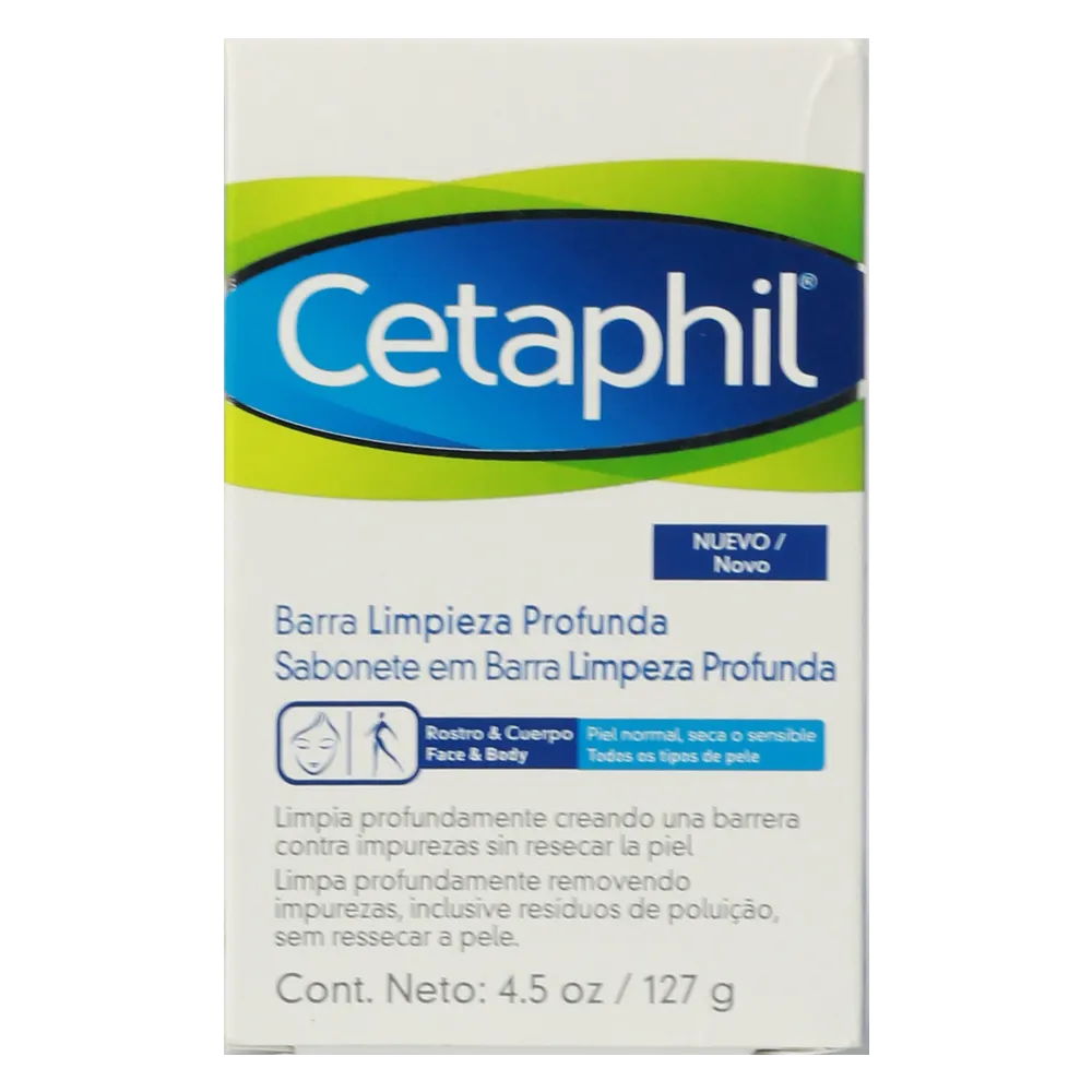 Cetaphil LimPza Profunda Jabon Cetaphil 127 g