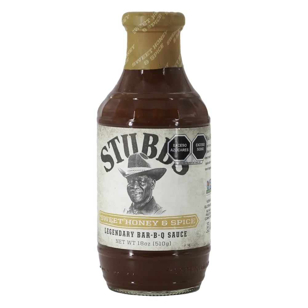 Salsa Bbq Sweet Honey Spice Stubbs 18 oz