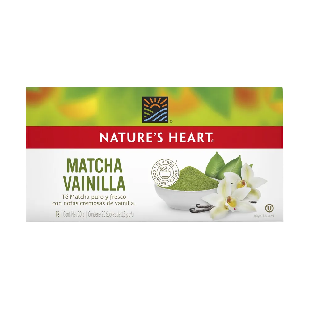Te Matcha Y Vainilla Natures Heart 20 Bo