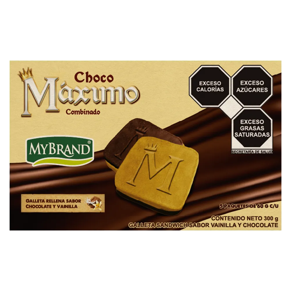 Galleta Chocomaximo Combinada Mybrand 300 g