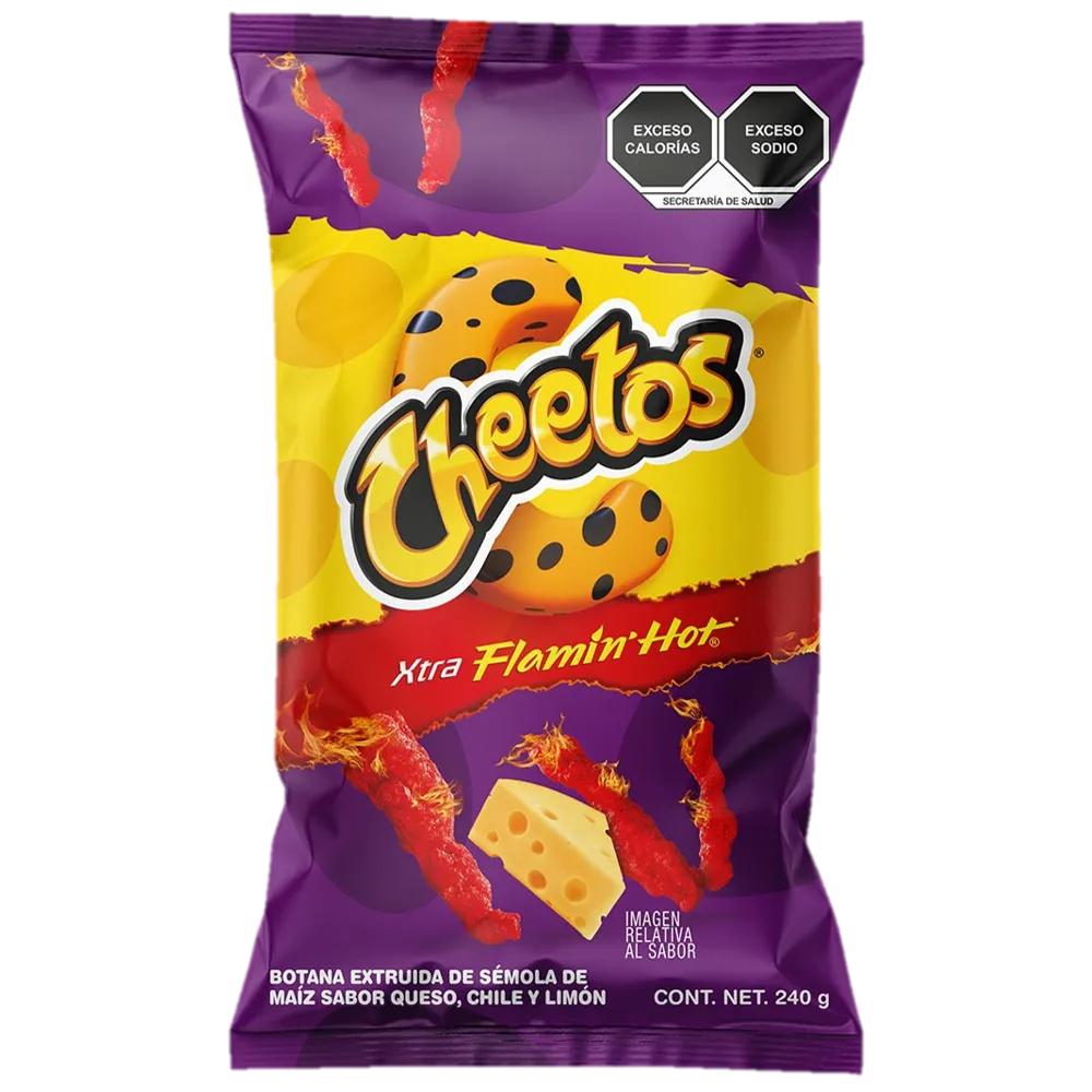 Cheetos Flamin Hot Sabritas 240 g