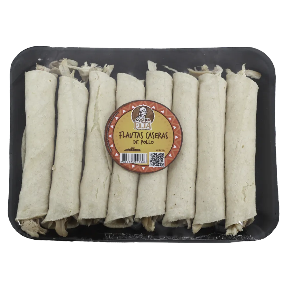 Flautas Listas Para Cocinar   1 Pza