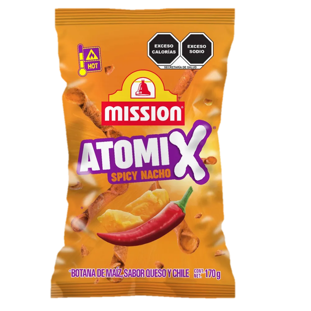 Atomix Spicy Nacho Mission 170 g