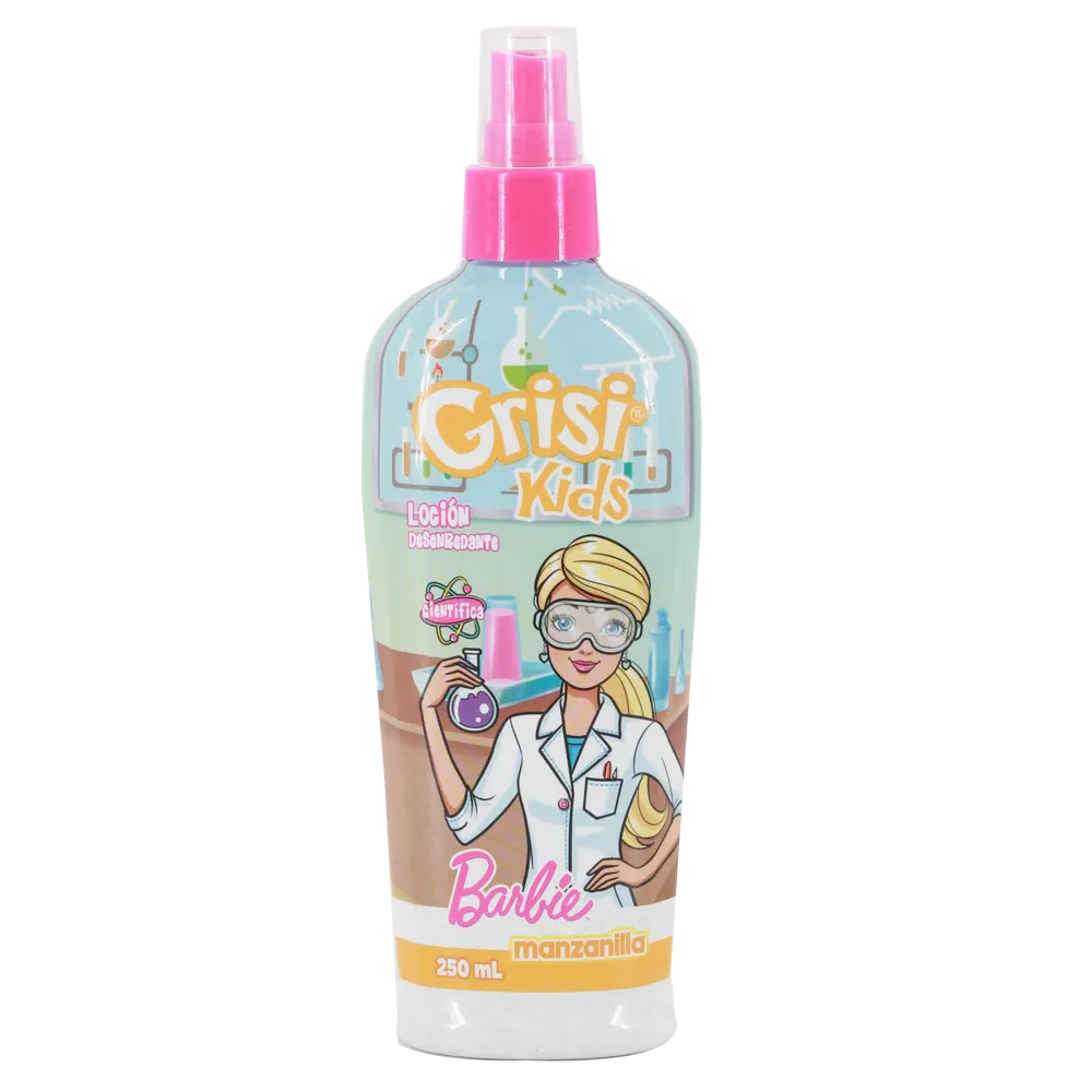 Spray Desenredante Barbie Manzanilla Grisi Kids 250 Ml