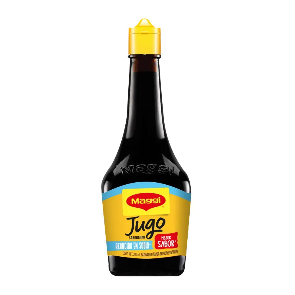 JUGO SAZONADOR REDUCIDO EN SODIO MAGGI 200 MILILI