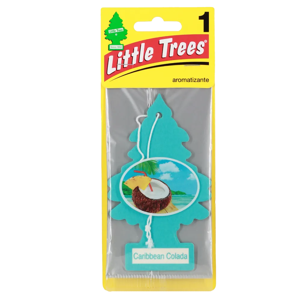 Aromatizante Pino Caribbean Colada Caribbean Colada Little Trees 1 Pz