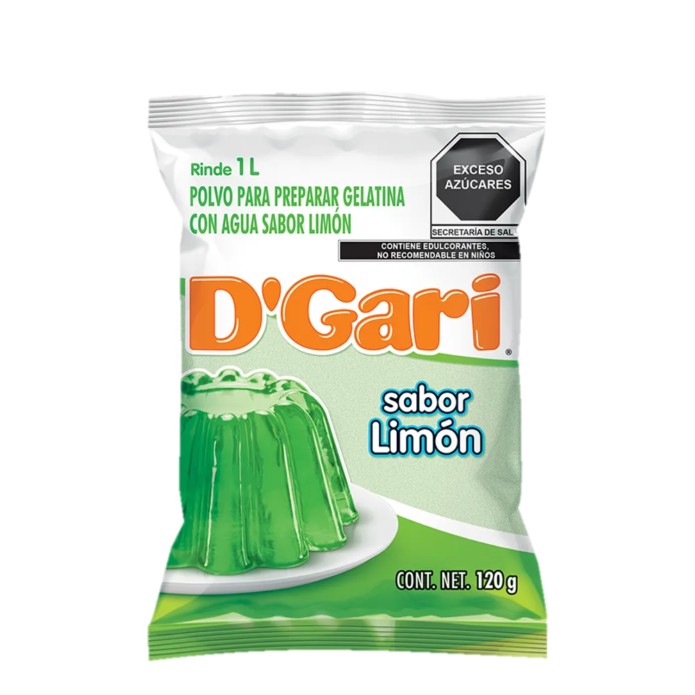 Gelatina Limon Dgari 120 Gr