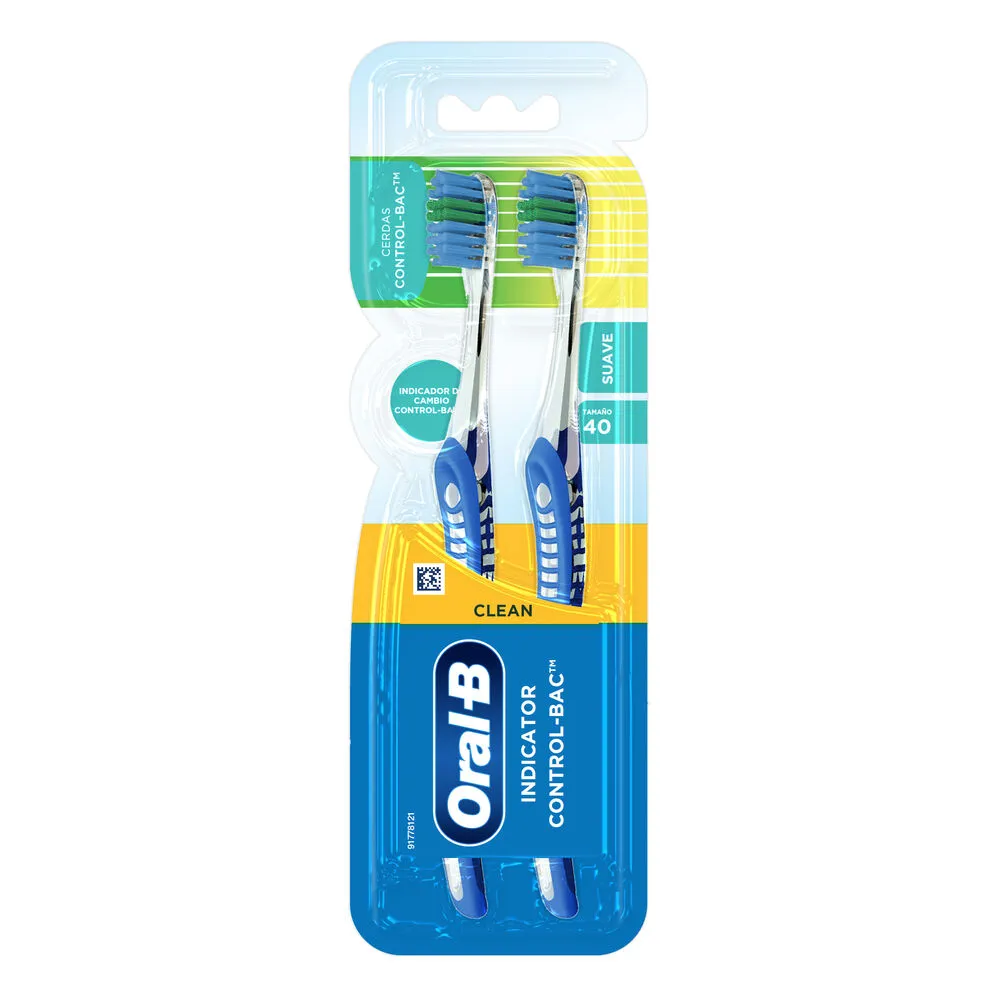 Cepillo Dental 2 Pack Indicator Oral B 2 Pza