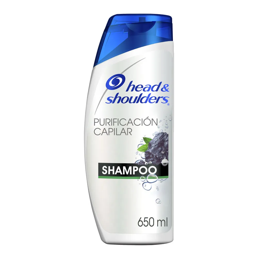 Shampoo Carbon Activado Head&Shoulders 650 Ml