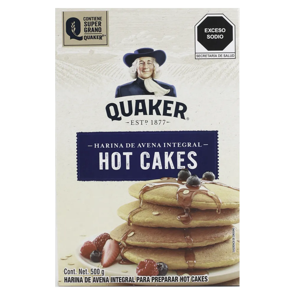Harina Para Hot Cakes Avena Quaker 500 Gr