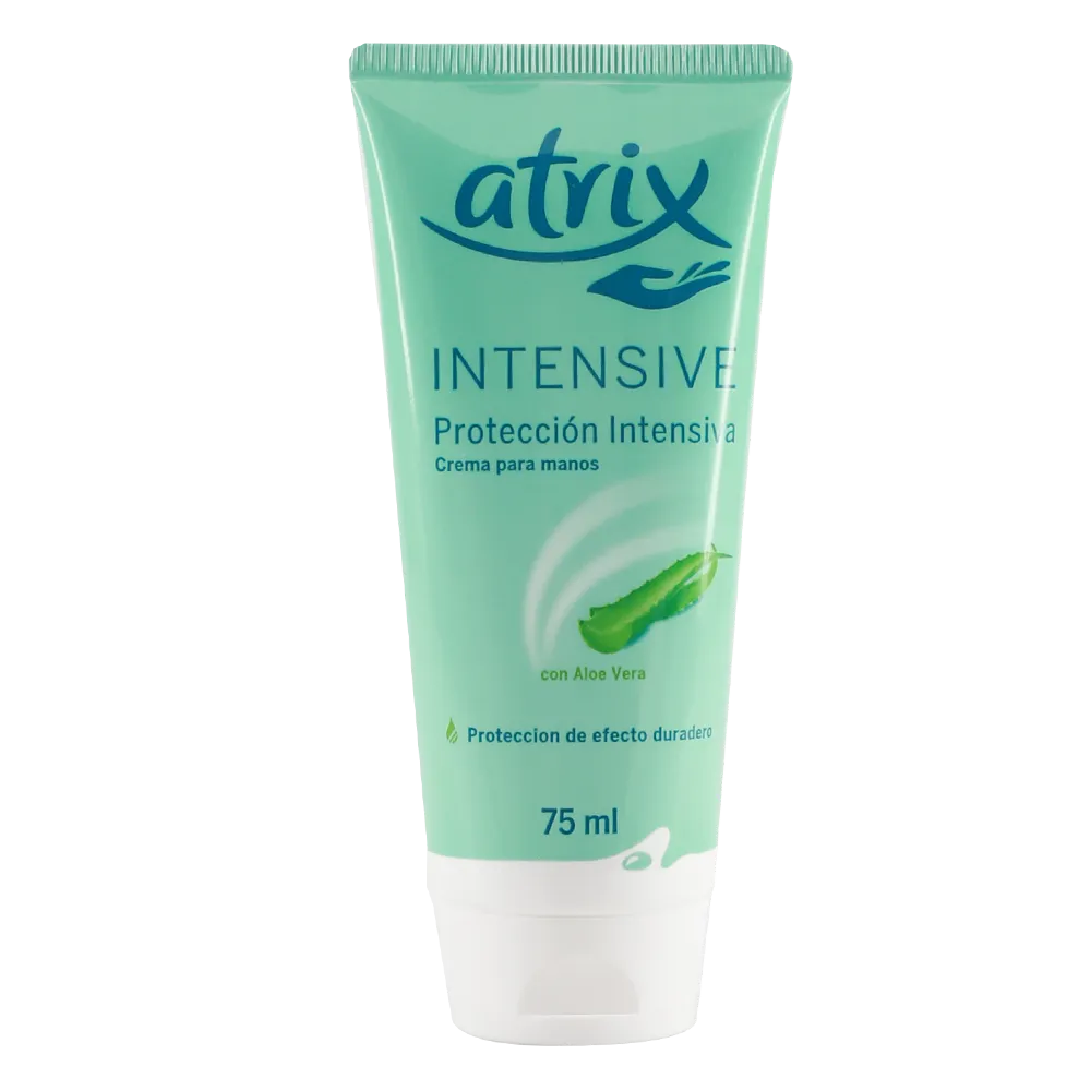 Crema Para Manos Con Aloe Vera Atrix Tubo Atrix 75 Ml