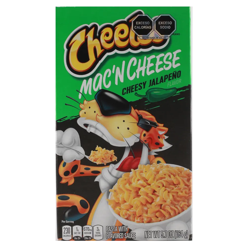 Mac N Cheese Jalapeã‘O Cheetos 5.7 oz
