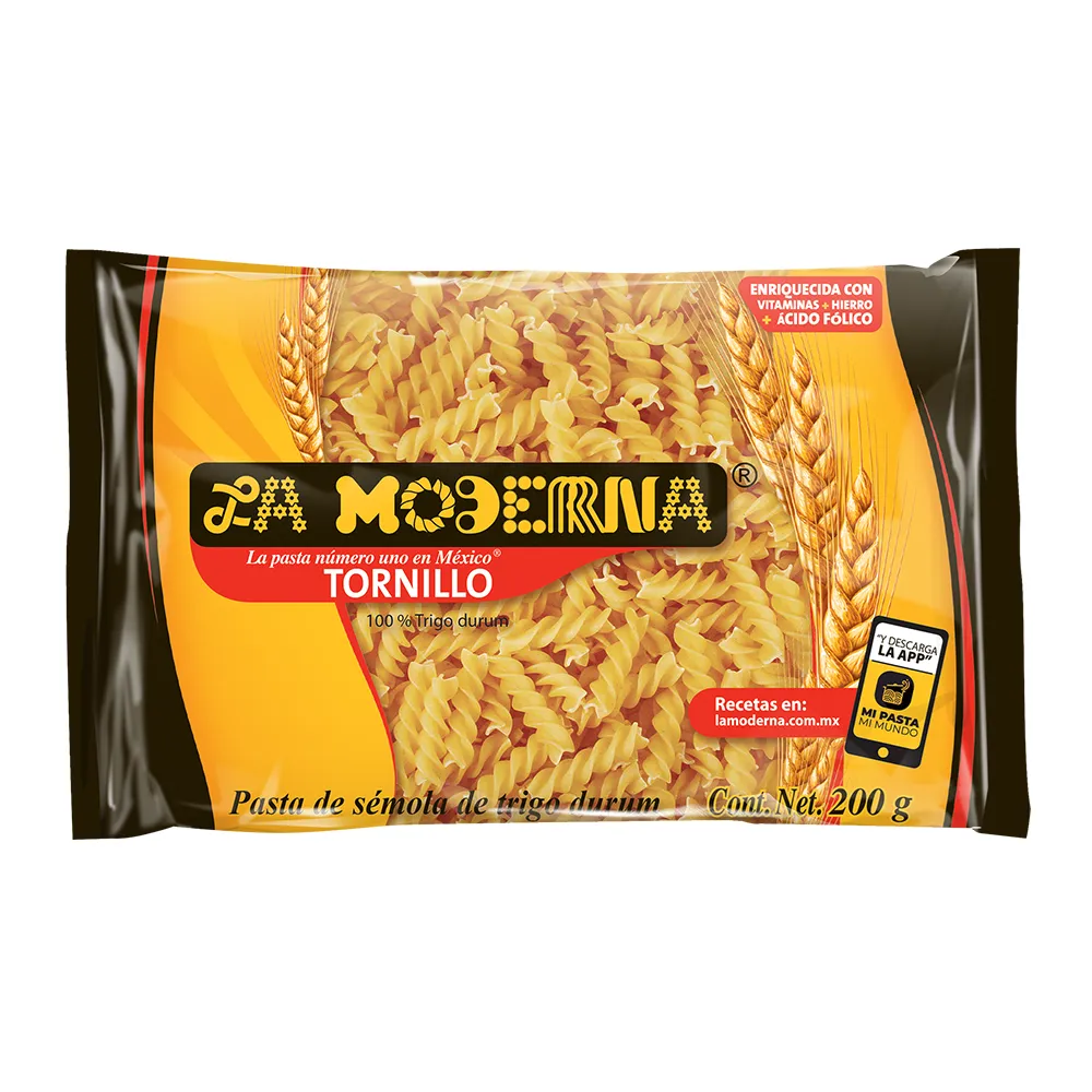 Pasta Para Sopa Tornillo La Moderna 200 g