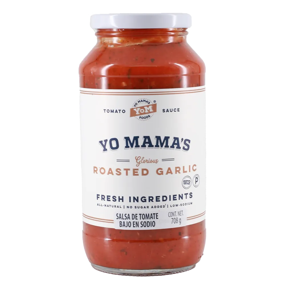 Salsa De Tomate Ajo Asado Yo Mamas 708 g