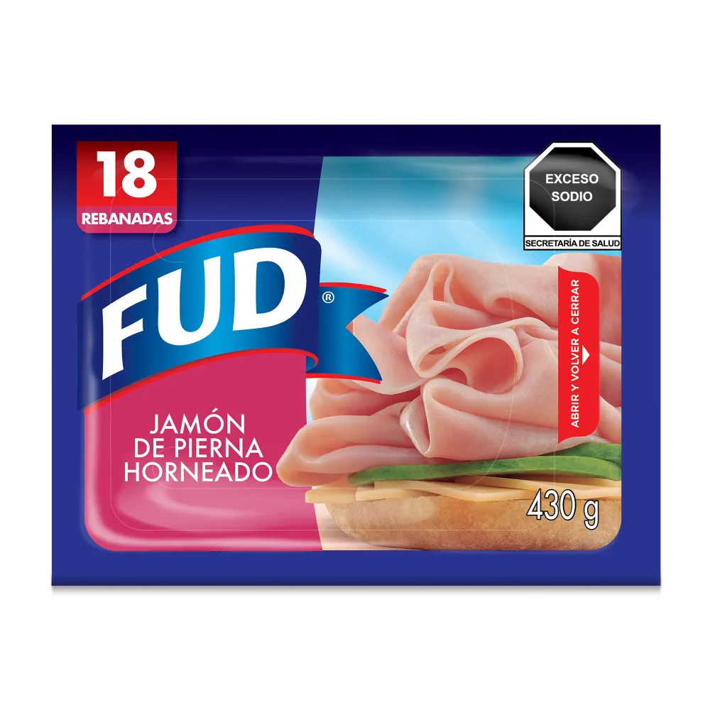 Jamon De Pierna Horneado Fud 430 Gr