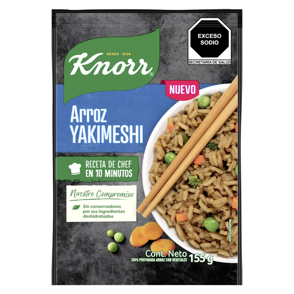 Arroz Yakimeshi Knorr 155 g