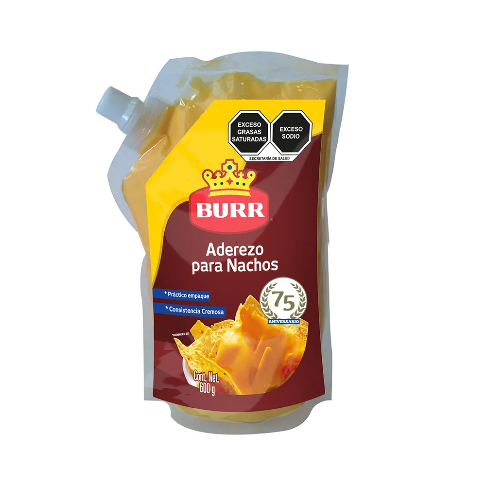 Aderezo Para Nachos Burr Burr 600 g