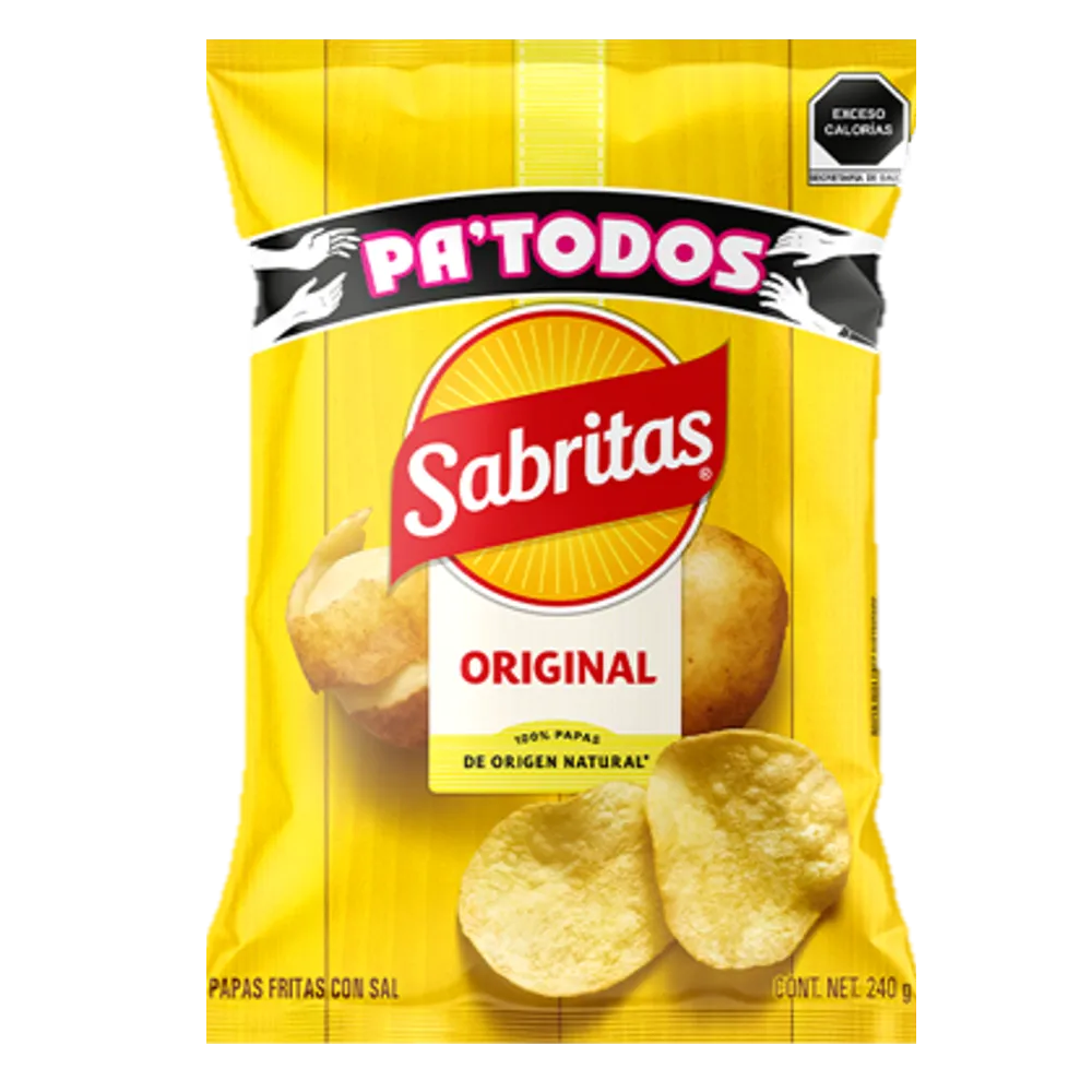 Papas Original Pa Todos Sal Sabritas 240 g