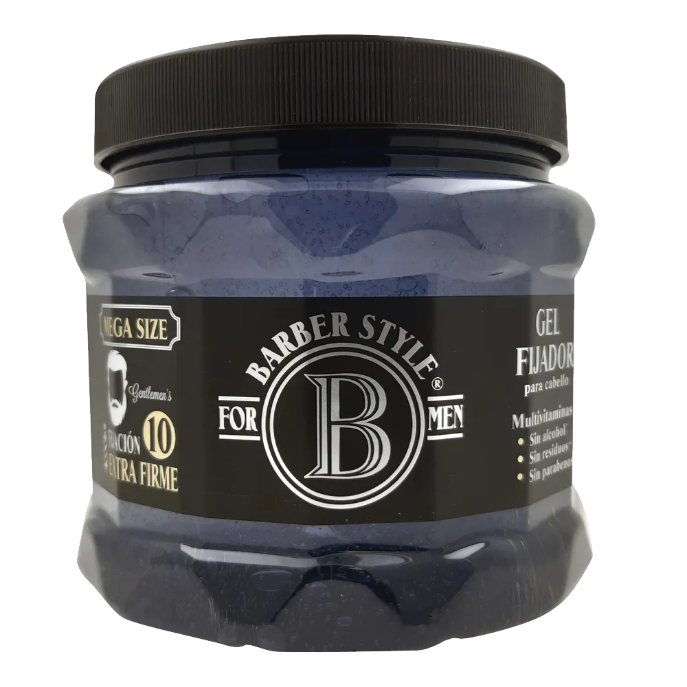 Gel Fijador Fijacion Extra Firme Barber Style 1 Kg