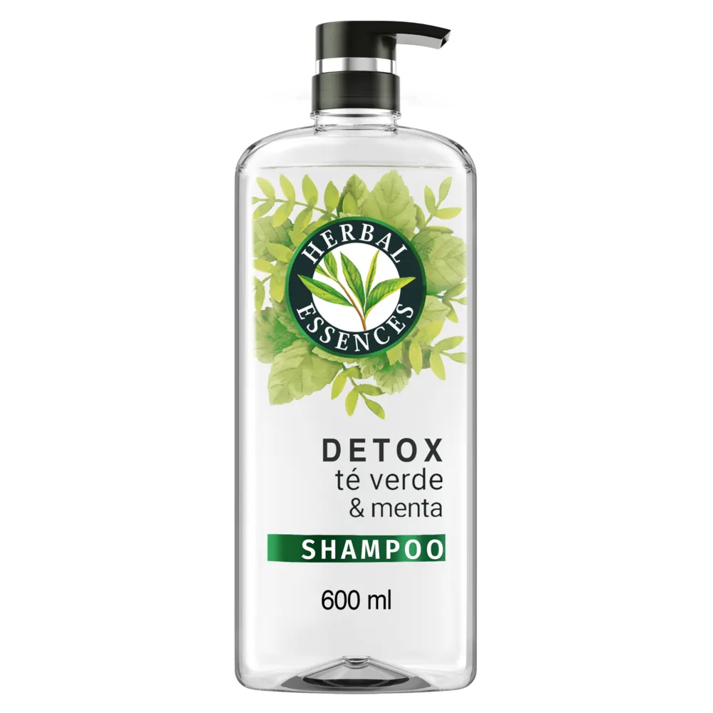 Shampoo Te Verde Y Menta Herbal Essences 600 Ml