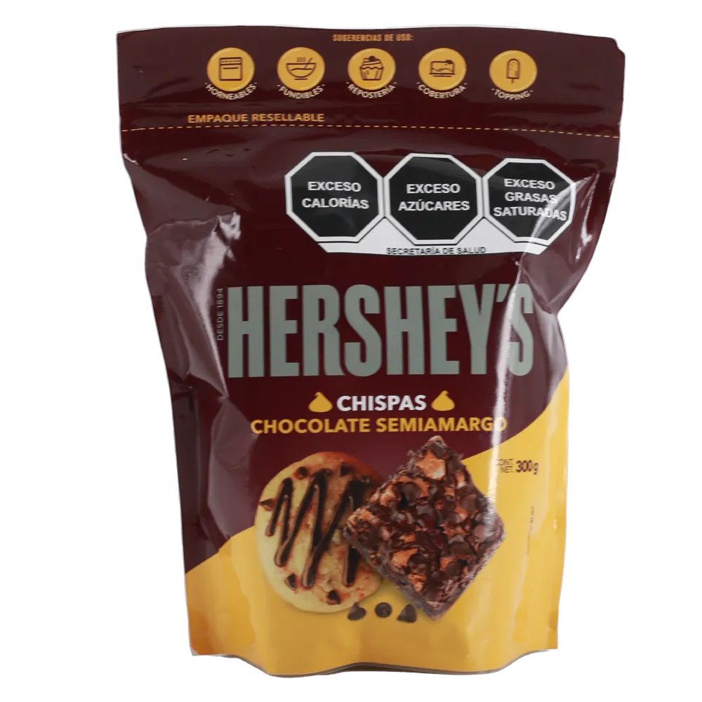 Chispas De Chocolate Semi Amargo Hershey'S 300 g