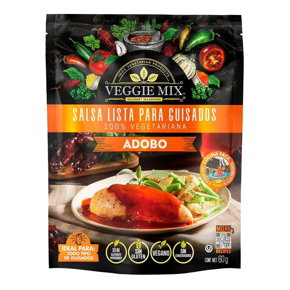 Salsa Adobo Lista Para Guisados Veggie Mix 60 g