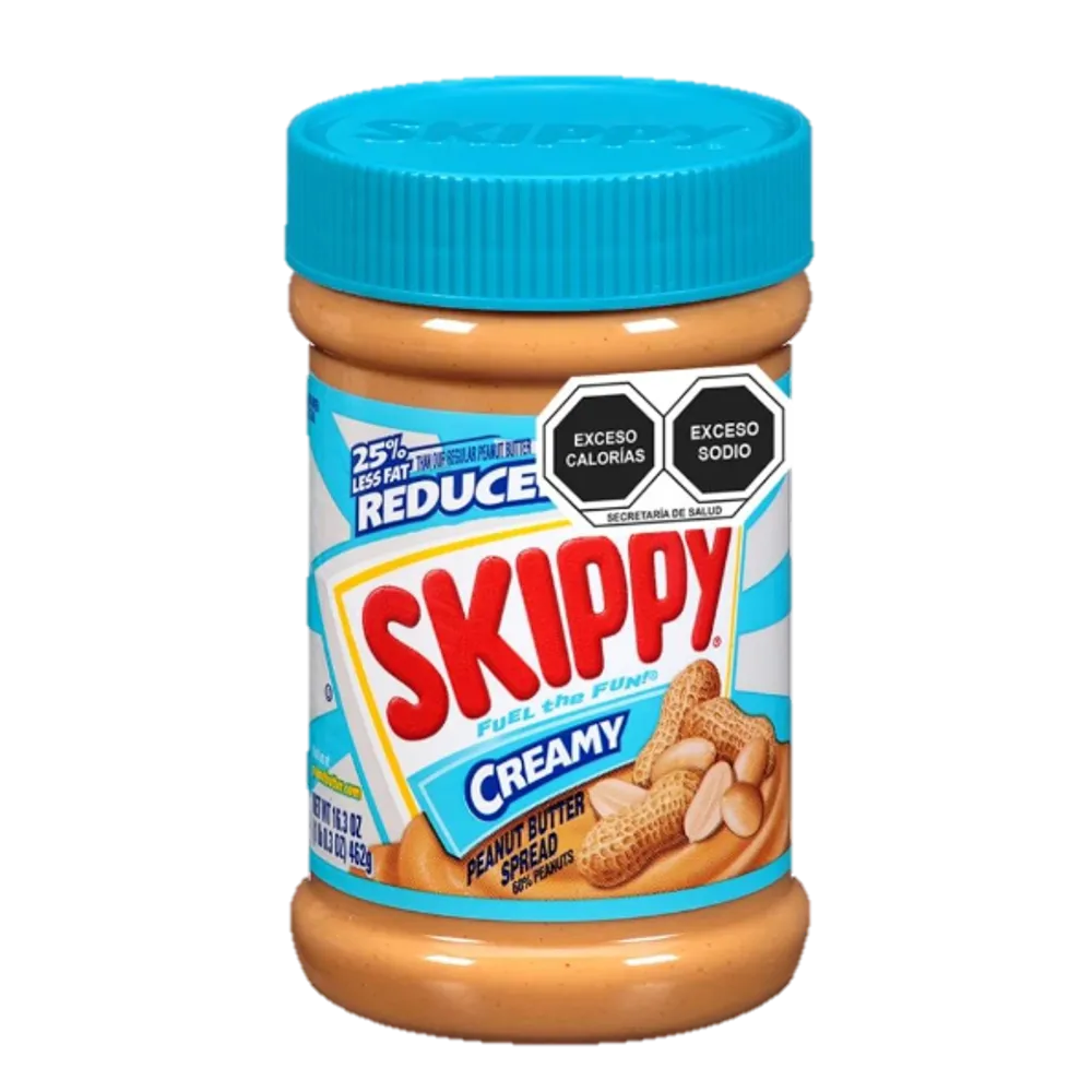 Crema De Cacahuate Reducidaen Grasa Creamy Skippy 462 g