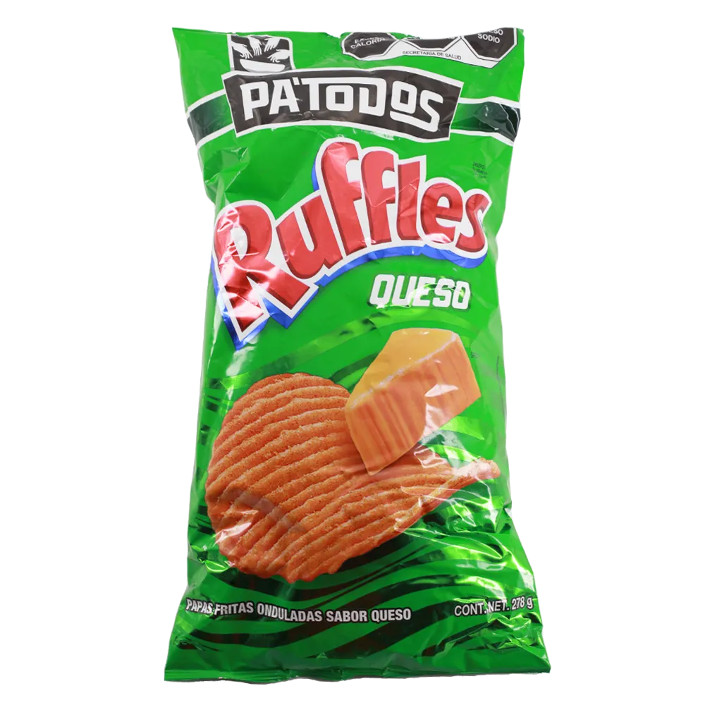 Ruffles Pa Todos Queso Sabritas 278 g