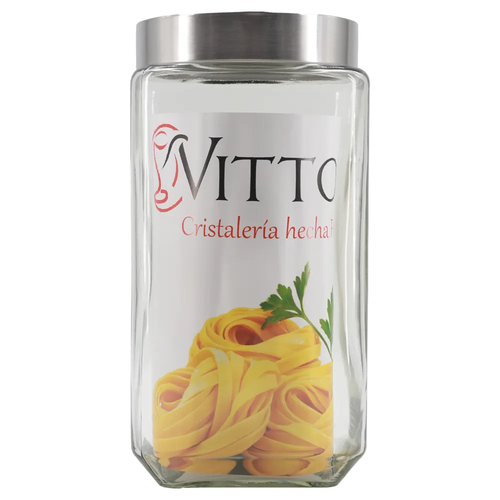 Frasco Vidrio 2100 Ml Vittori 1 Pza