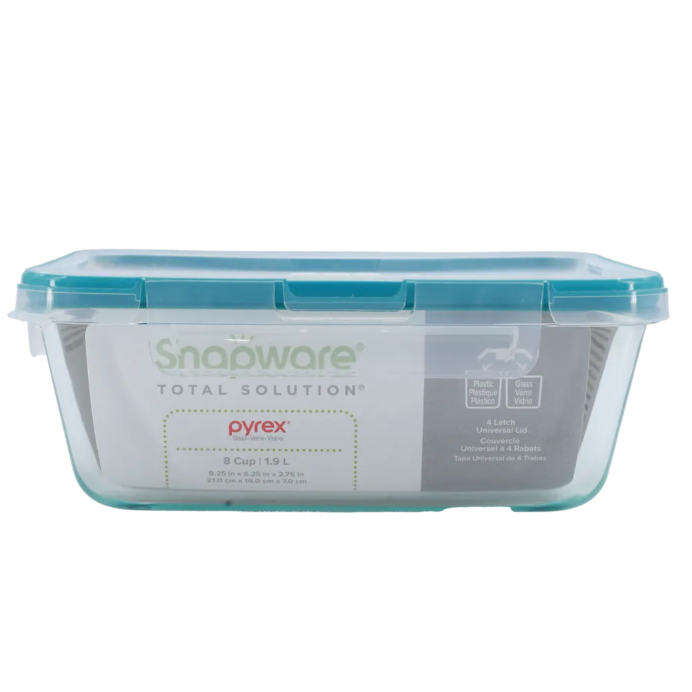 Contenedor Vidrio Total Solution 1900 Ml Snapware 1 Pza