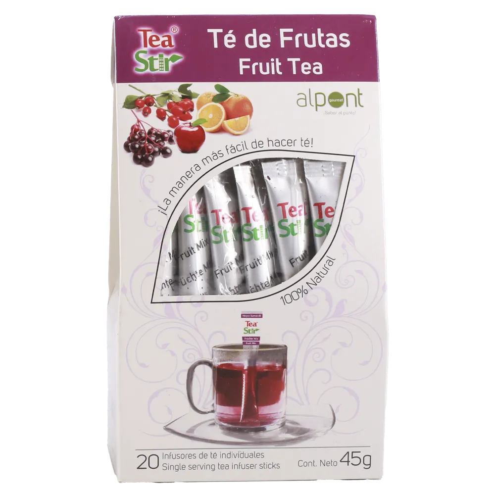Te De Frutas Infusor Tea Stir 20 Sobres
