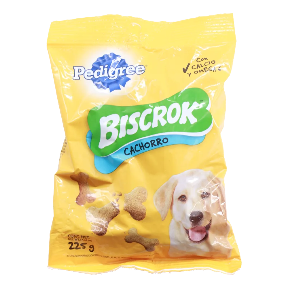 Botana Para Cachorro Todas Las Razas Biscrok Pedigree 225 g
