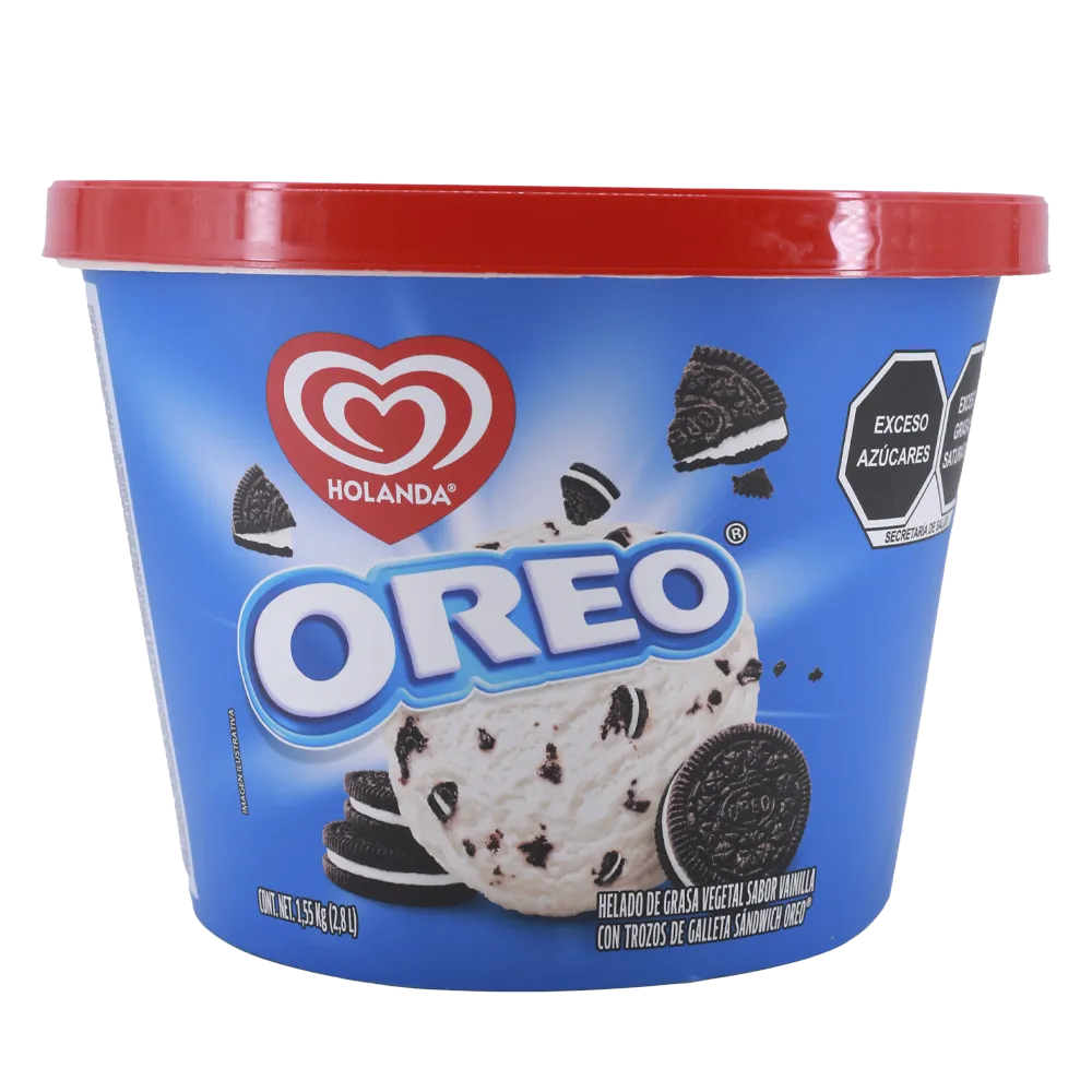 Cubeta De Helado Oreo Holanda 2.8 Lt