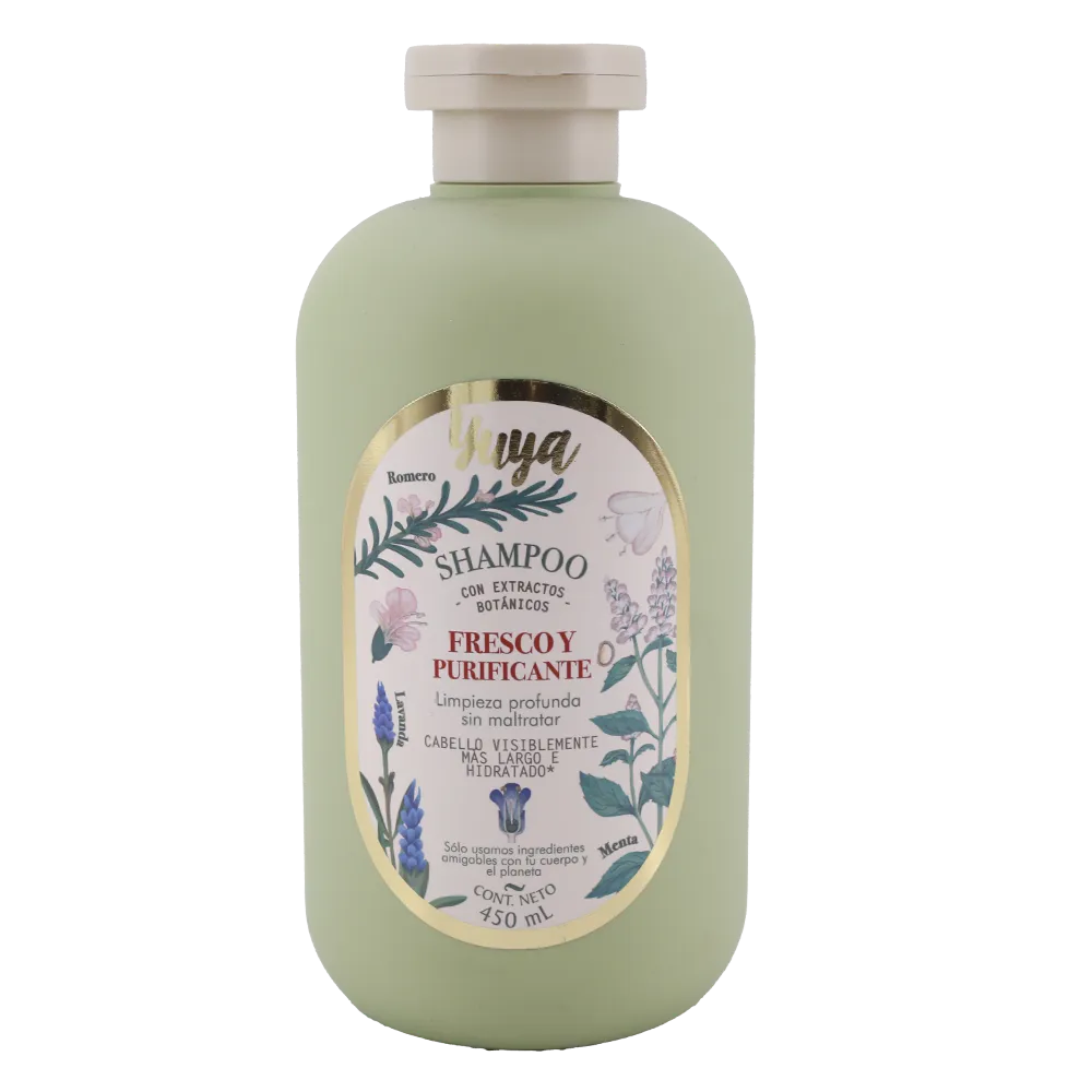 Shampoo Fresco Y Purificante Yuya 450 Ml