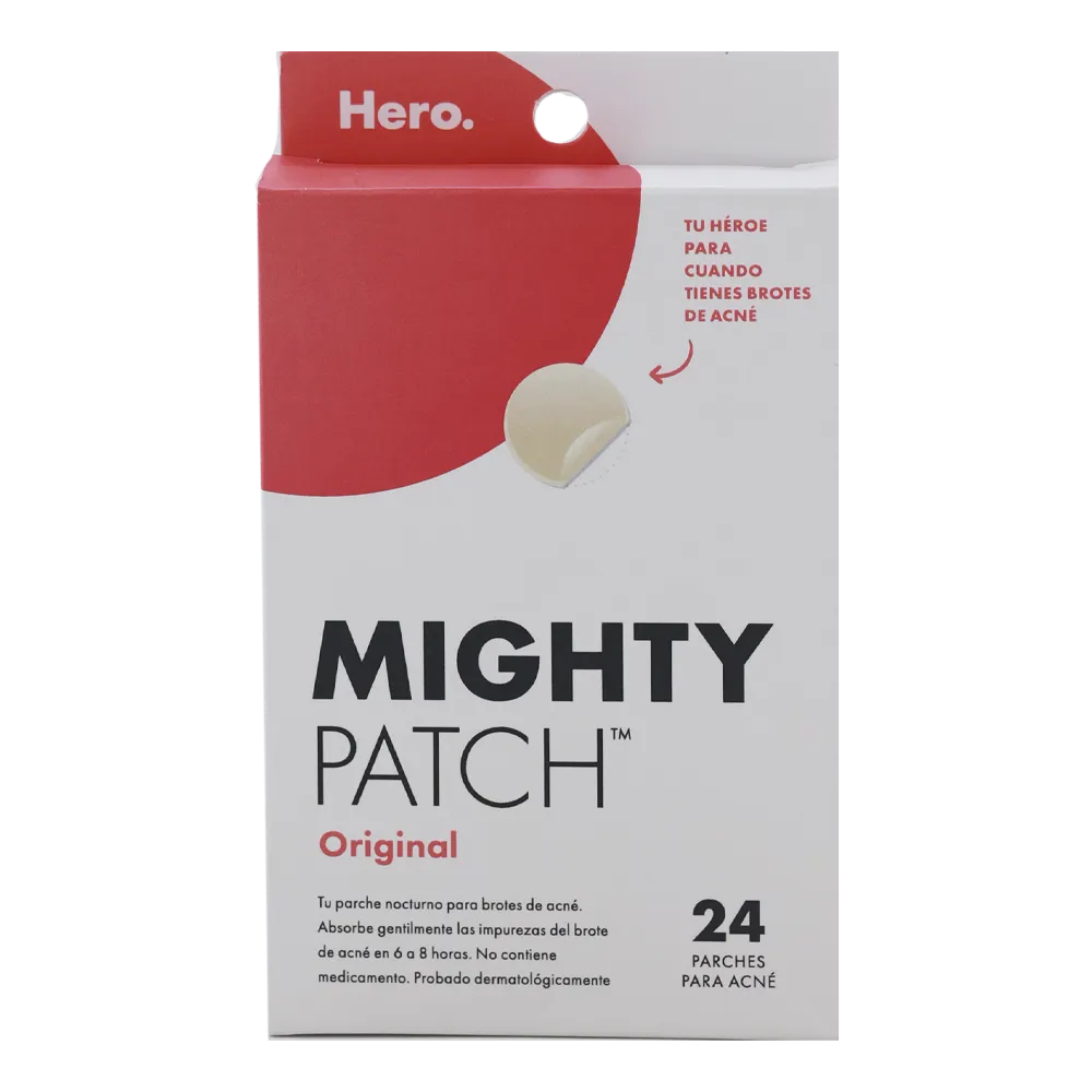 Parches Para Acne Mighty Patch Originales Hero 24 Pz