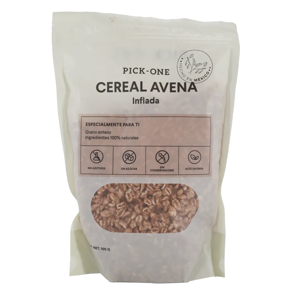 AVENA INFLADA PICK-ONE 100 GRAMOS