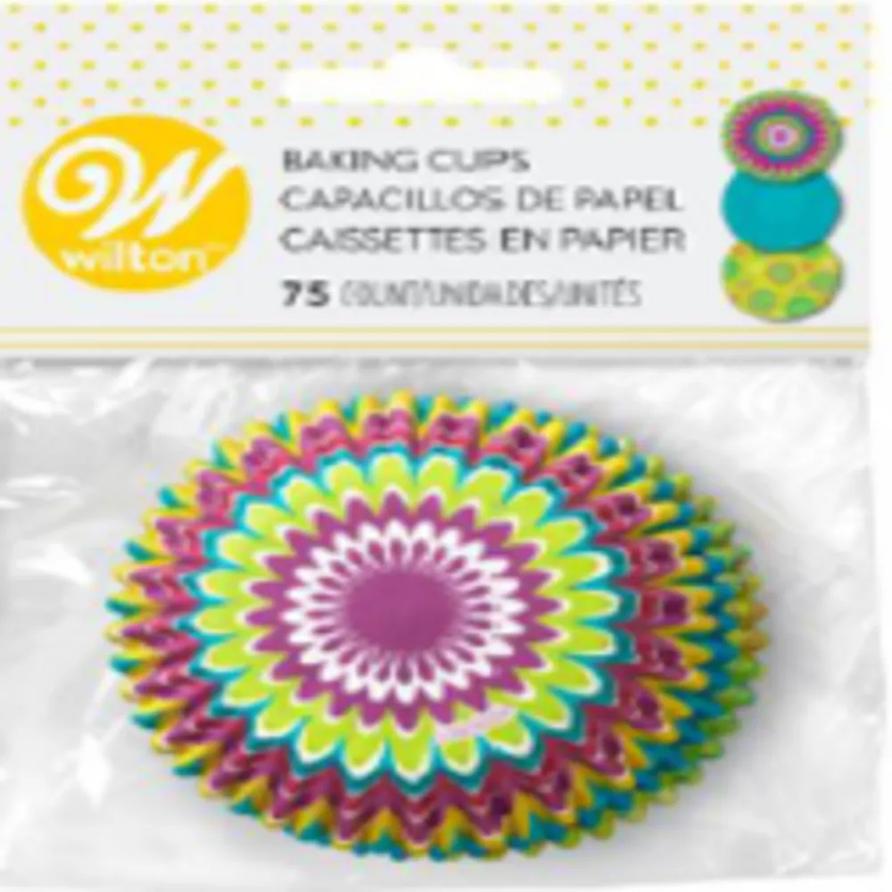 WILTON CAPACILLO STD COLORES BRILLANTES 75 PIEZAS WILTON 1 PIEZA
