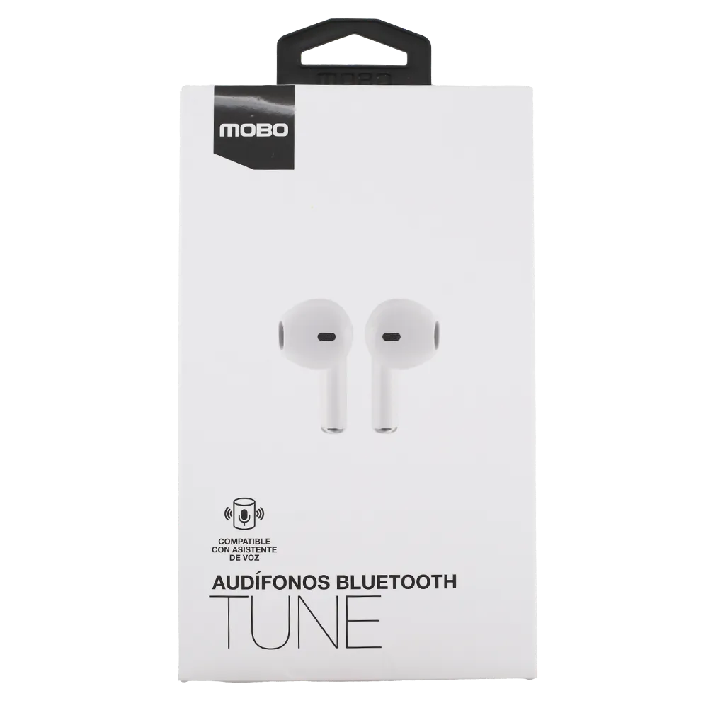AUDIFONOS BLUETOOTH TUNE BLANCO MOBO 1 PIEZA