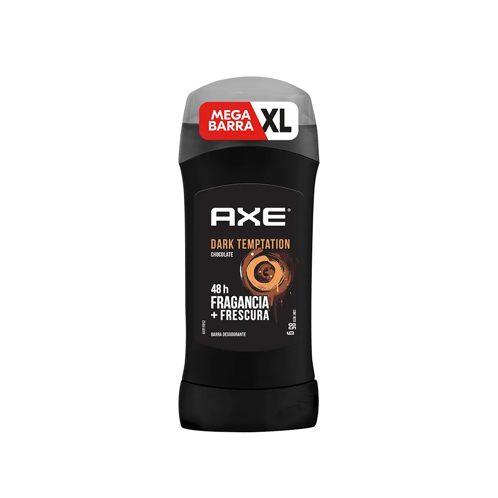 DESODORANTE BARRA DARK TEMPTANTION AXE 85 GRAMOS