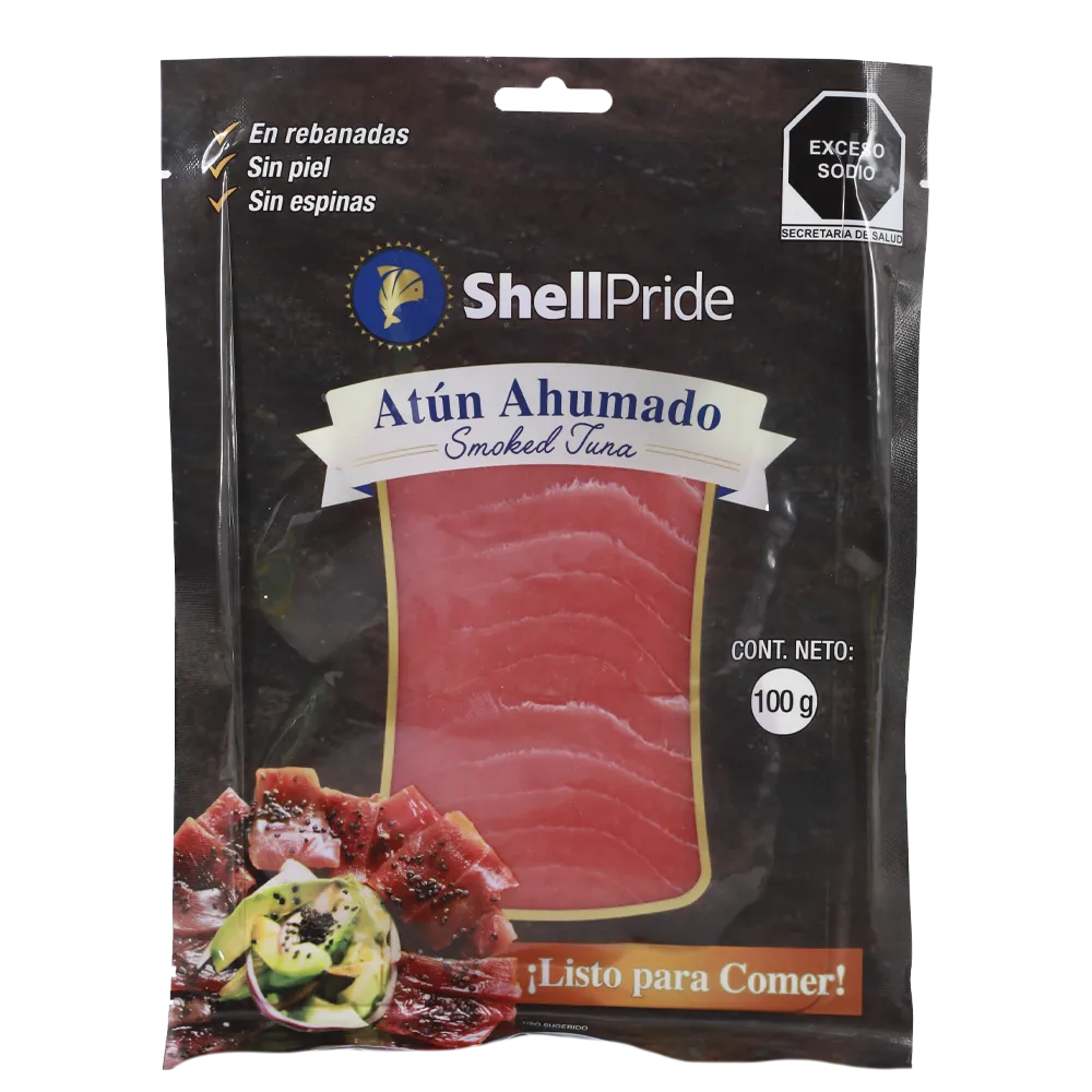 ATUN AHUMADO SHELL PRIDE 100 GRAMOS