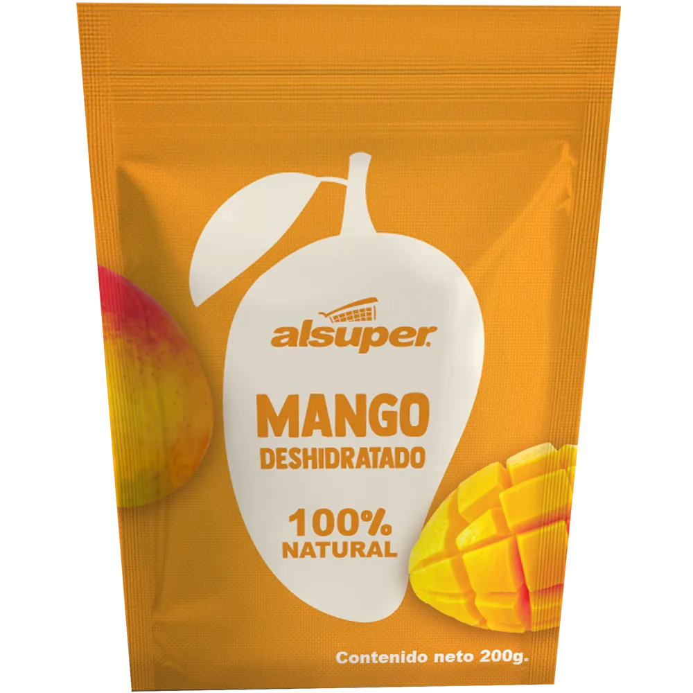 MANGO DESHIDRATADO NATURAL ALSUPER 200 GRAMOS