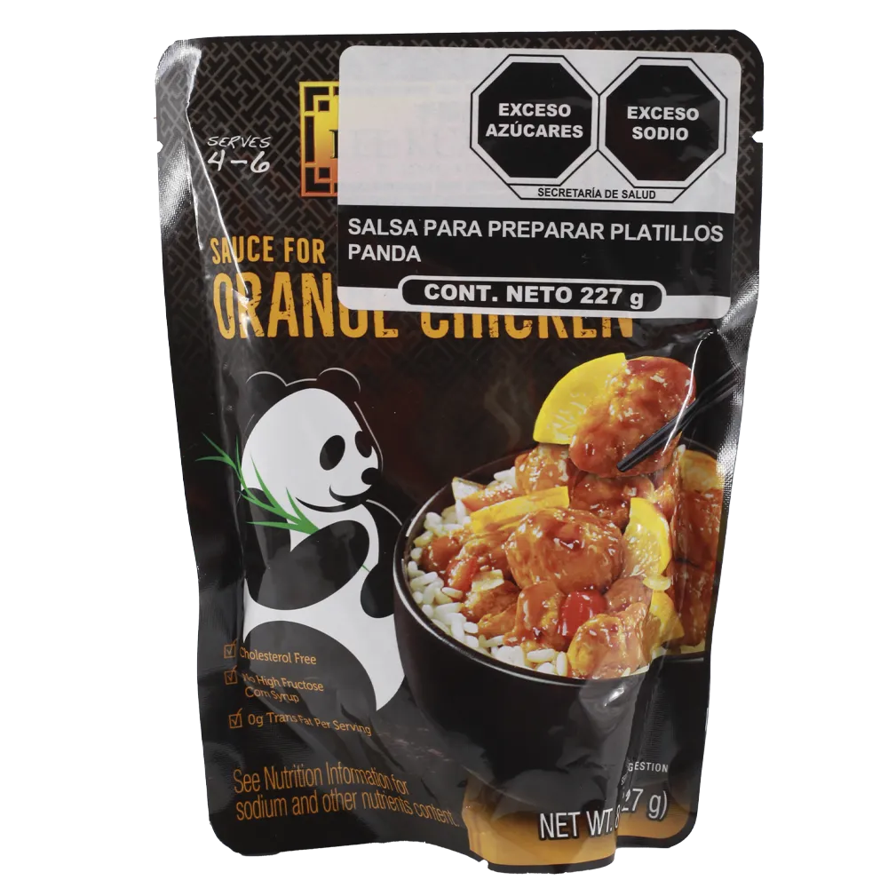 SALSA PARA GUISAR SABOR POLLO A LA NARANJA LEE KUM KEE 227 GRAMOS